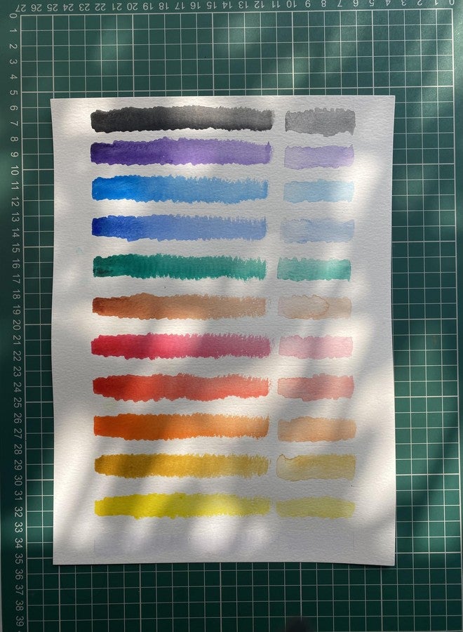 Daytone Artist Water Colours - Set of 12 Colours x 9 ml Tubes, Assorted - Image 3